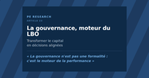 23. La Governance dans les opérations de Private Equity — PE Research