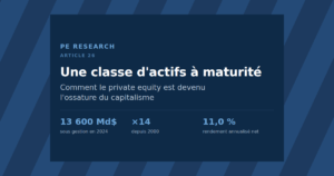 26.Le Private Equity : une classe d'actif à maturité — PE Research